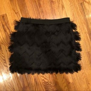 Modi Tiered Fringe skirt